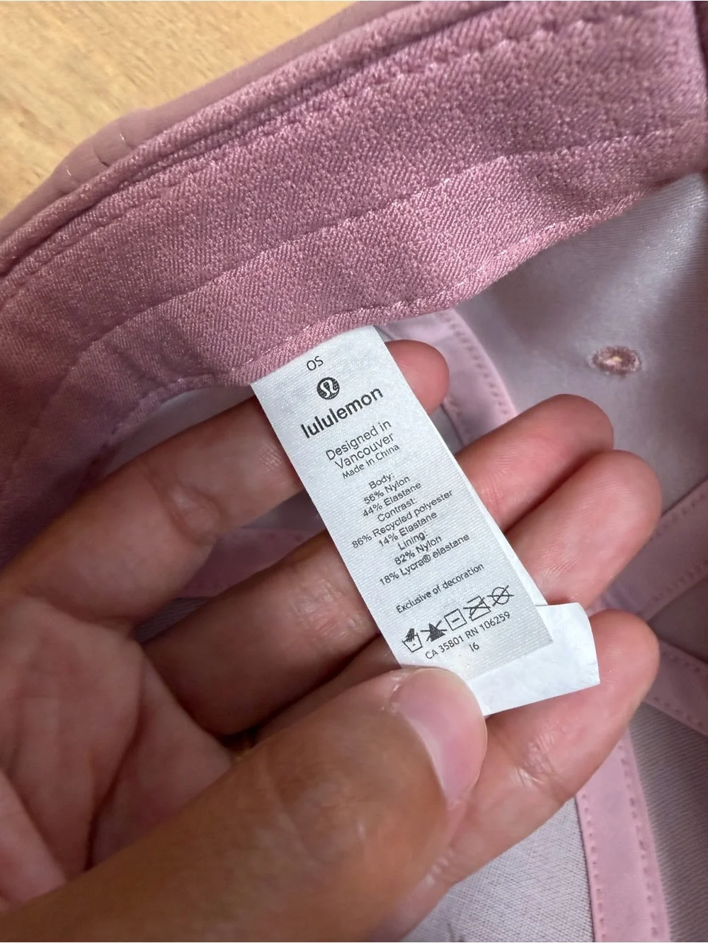 Lululemon Baller Hat Dusty Rose